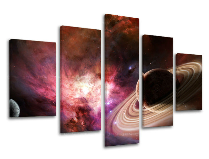 5-dijelna zidna slika UNIVERSE GA001E50