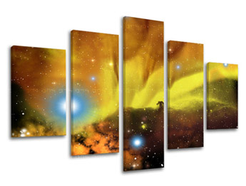 5-dijelna zidna slika UNIVERSE GA002E50