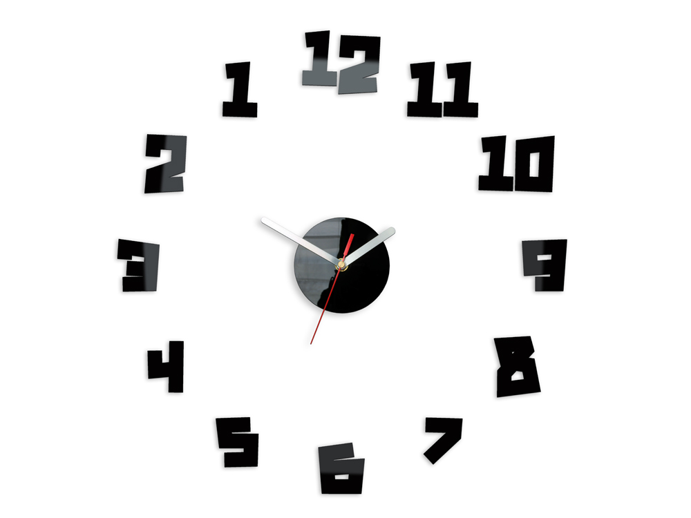 Moderni zidni satovi CRAZY CLOCK – BACK IN TIME NH030