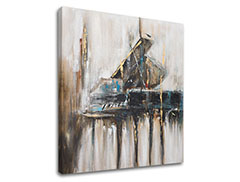 Slike na platnu APSTRAKT 1-dijelna XOBCHIN034 -  100x100 cm
