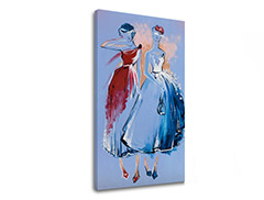 Slike na platnu ŽENE 1-dijelna XOBFB580E1 -  50x90 cm
