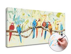 Slikanje brojevima PAPAGAS - srednje težine