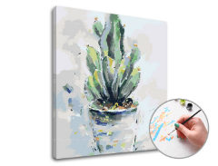 Slikanje brojevima SUKULENT - niske težine