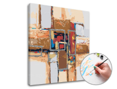 Slikanje po brojevima KUBIZMUS - male težine