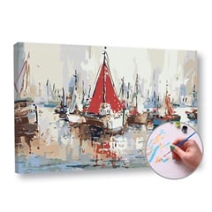 Komplet za slikanje po brojevima - LODE