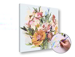 Slikanje po brojevima - Buket ljubavi