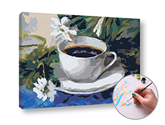 Slikanje brojevima JUTARNJA KAVA - mala težina