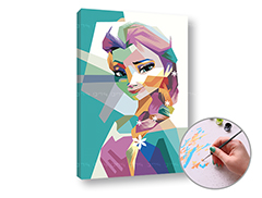 Slikanje po brojevima FROZEN ELSA - niske težine