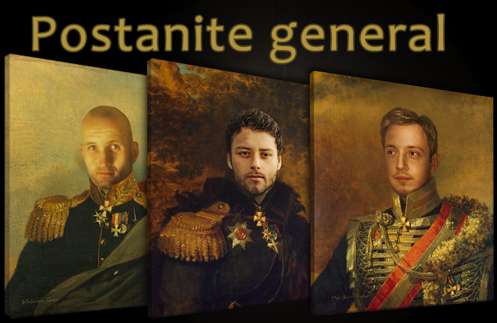 Postanite GENERAL - slika za muškarce