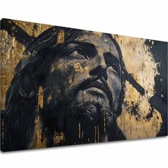 Božansko Veličanstvo | Oslikano akrilom i zlatnim listićima 60x90 cm