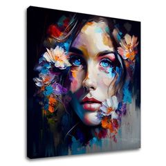 Dizajnerski ukras na platnu Nebo u očima Popust 30 % 70x70 cm
