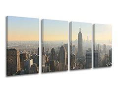 Slike na platnu 4-delne GRADOVI - NEW YORK ME117E41