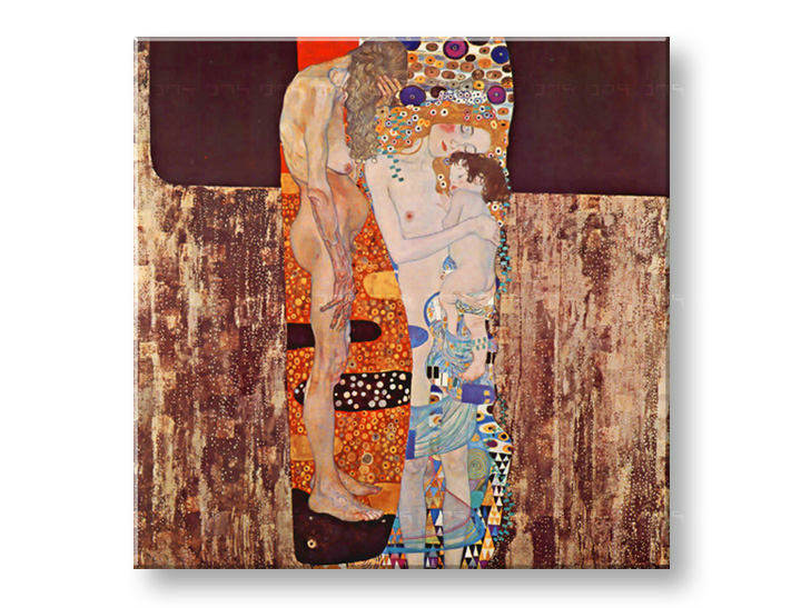 Slika na platnu THREE AGES OF WOMAN – Gustav Klimt