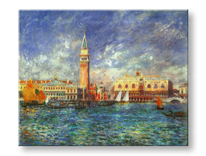 Slika na platnu THE DOGE'S PALACE – Pierre Auguste Renoir