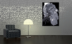 Ručno oslikana POP Art Christina Aguilera 1 komad ca | različite veličine