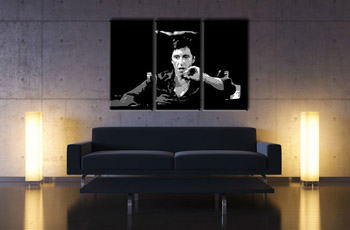 Ručno oslikana POP Art slika AL PACINO 3 dijela al16 | različite veličine