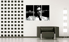 Ručno oslikana POP Art slika AL PACINO 3 dijela al66 | različite veličine