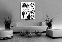 Ručno oslikana POP Art slika Audrey Hepburn ah5 | različite veličine