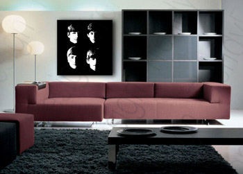 Ručno oslikana POP Art slika BEATLES 1 komad beat8 | različite veličine