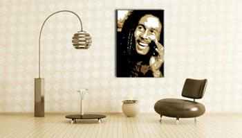 Ručno oslikana POP Art slika Bob Marley 1 dio bm | različite veličine