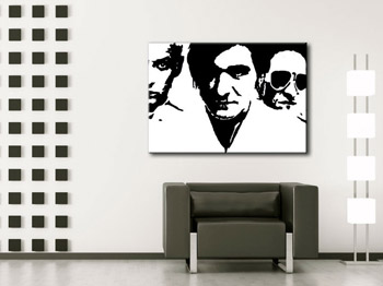 Ručno oslikana POP Art slika Die Ärzte 1 dielny da | različite veličine