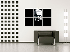 Ručno oslikana POP Art slika Einstein 6 dijelova Einstein | različite veličine