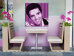 Ručno oslikana POP Art slika Elvis Presley 1 komad el4 | različite veličine