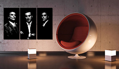 Ručno oslikana POP Art slika Goodfellas 3 dijela gf2 | različite veličine