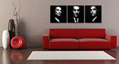 Ručno oslikana POP Art slika Goodfellas 3 dijela gf4 | različite veličine