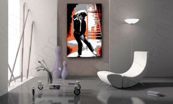 Ručno oslikana POP Art slika Michael Jackson 1 komad mj4 | različite veličine