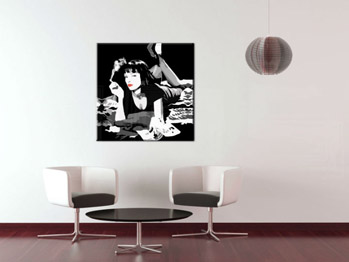 Ručno oslikana POP Art slika PULP FICTION 1 komad pulp6 | različite veličine