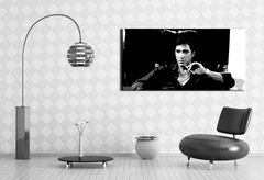 Ručno oslikana POP Art slika Scarface 140x70 cm