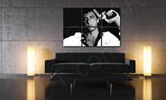 Ručno oslikana POP Art slika Scarface - AL PACINO 6 dijelova al38 | različite veličine