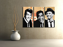 Ručno oslikana POP Art slika Štakorski paket od 3 dijela rp3 | različite veličine