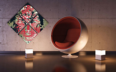 Ručno oslikana POP Art slika Tutan Chamon iz 4 dijela ovdje | različite veličine