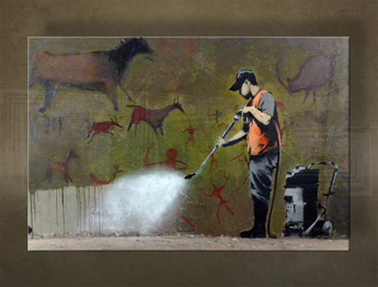 Slika na platnu 1 komad Street ART - Banksy