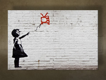 Slika na platnu 1 komad Street ART - Banksy