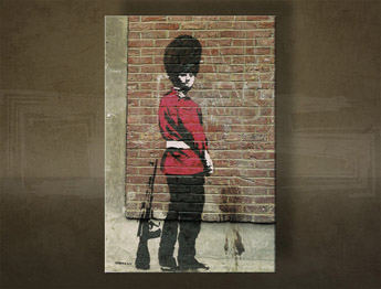 Slika na platnu 1 komad Street ART - Banksy