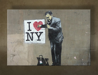 Slika na platnu 1 komad Street ART - Banksy