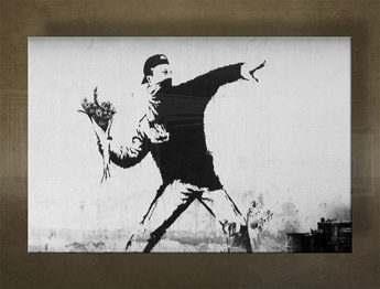 Slika na platnu 1 komad Street ART - Banksy