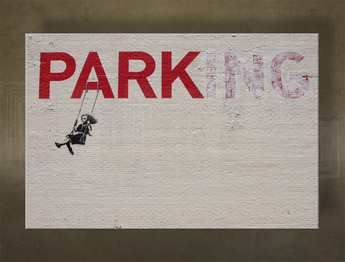 Slika na platnu 1 komad Street ART - Banksy