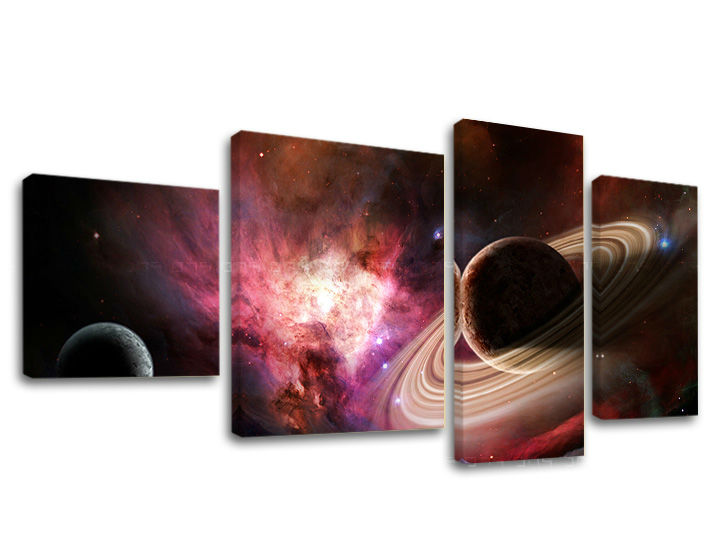 Slika na platnu, 4 dijela, UNIVERSE GA001E40