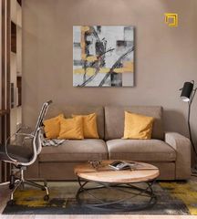 Slika na platnu ABSTRAKT Popust 40 % 70X70 cm