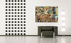 Slika na platnu KARNEVAL HARLEQUINA - Joan Miro REP071