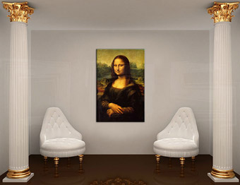 Slika na platnu MONA LISA - Leonardo Da Vinci REP177