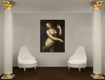 Slika na platnu REPRODUKCIJA - Leonardo da Vinci REP264
