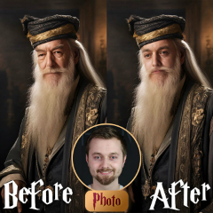 Slika s fotografije Albus Dumbledor - Mudrost Hogwartsa