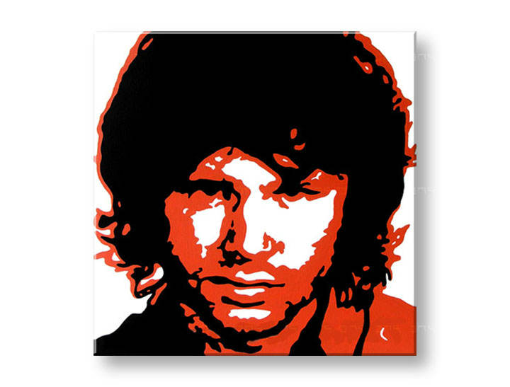 Ručno slikane slike na platnu na platnu POP Art Jim Morrison 1-dijelna 