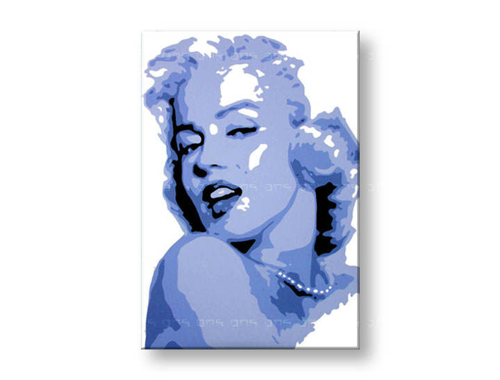 Ručno slikane slike na platnu na platnu POP Art Marilyn Monroe 1-dijelna