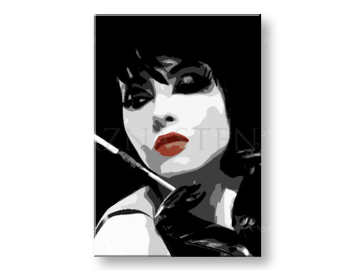 Ručno slikane slike na platnu na platnu POP Art Pop woman 1-dijelna 